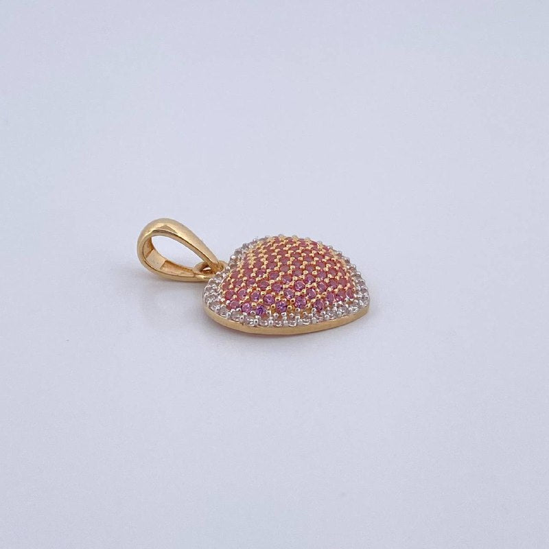 Pendant Heart 2.15gr / 2.2cm (0.9in) / 18K Gold &