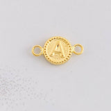 Herraje Circulo Letra A 0.4g / 1/2 in Oro Amarillo 18K