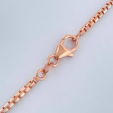 Cadena Veneciana 17.7gr / 23 3/4 in / Dos Oros Blanco Rosa +3 18K %