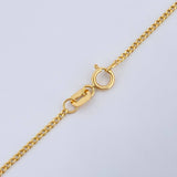 Mini Cuban Chain 1.05gr / 17.5in / 18K Gold +1 $