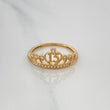 Ring 15'S Crown 1.9 g / T7 1/4 Yellow Gold 18K