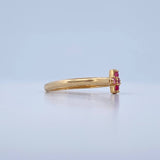 Cross Ring 1.45gr / Size 5 3/4 / 18K Gold