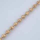 Military Anklet 7.8gr / 10.3in / 18K Gold $