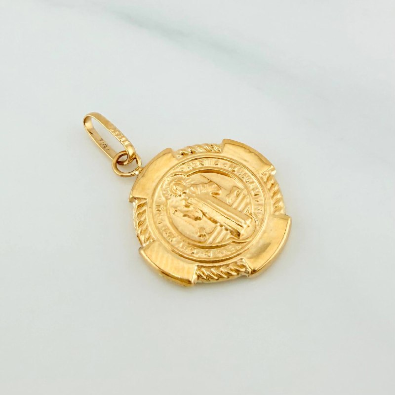 Pendant San Benito 2.05 g / 1 1/4 in Yellow Gold 18K