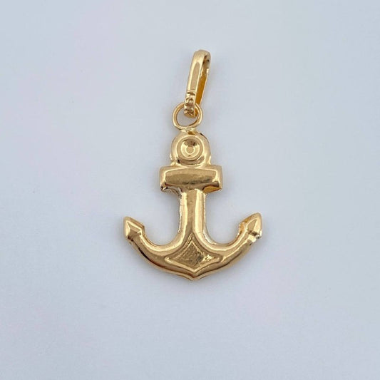 Pendant Anchor 0.7gr / 1in / 18K Gold