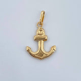 Pendant Anchor 0.7gr / 1in / 18K Gold