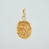 Dije San Miguel 0.95 g / 1 in Oro Amarillo 18K