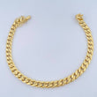 Cuban Bracelet 6.1gr / 8in / Yellow Gold +1 14K Italy $