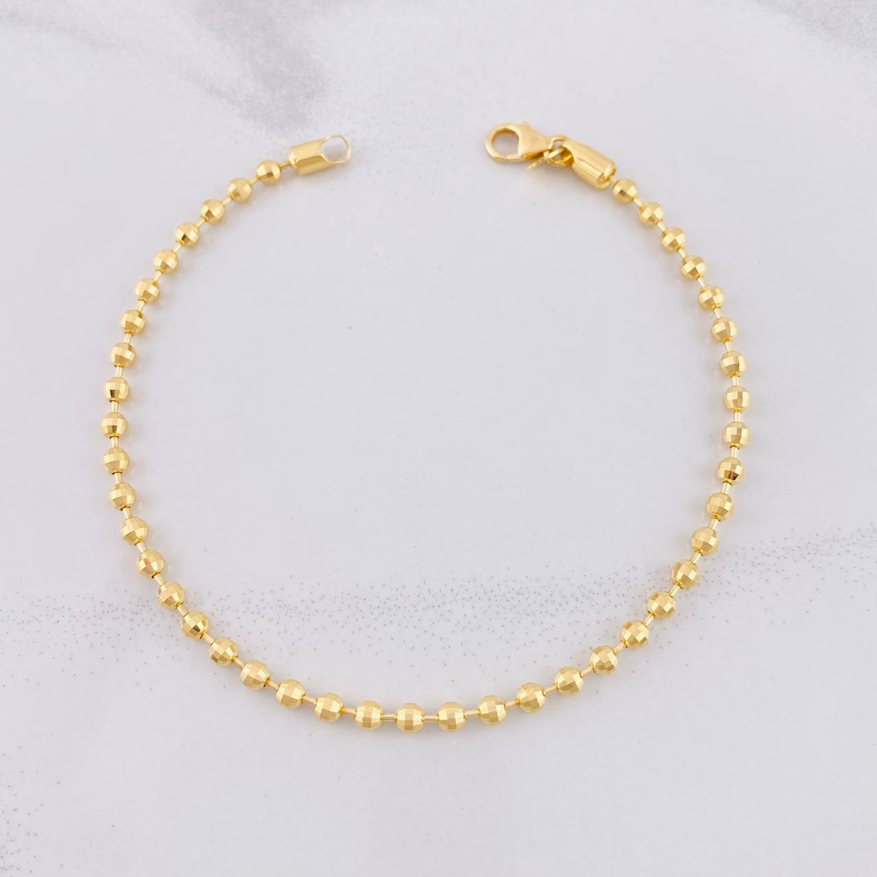 Military Bracelet 5.4g / 7 3/4 in / 2.9mm Yellow Gold 18K
