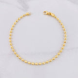 Military Bracelet 5.4g / 7 3/4 in / 2.9mm Yellow Gold 18K