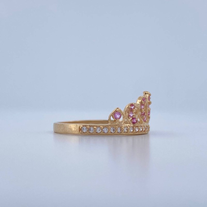 Anillo Tiara 1.55gr / T5 3/4 / Oro Amarillo 18K &