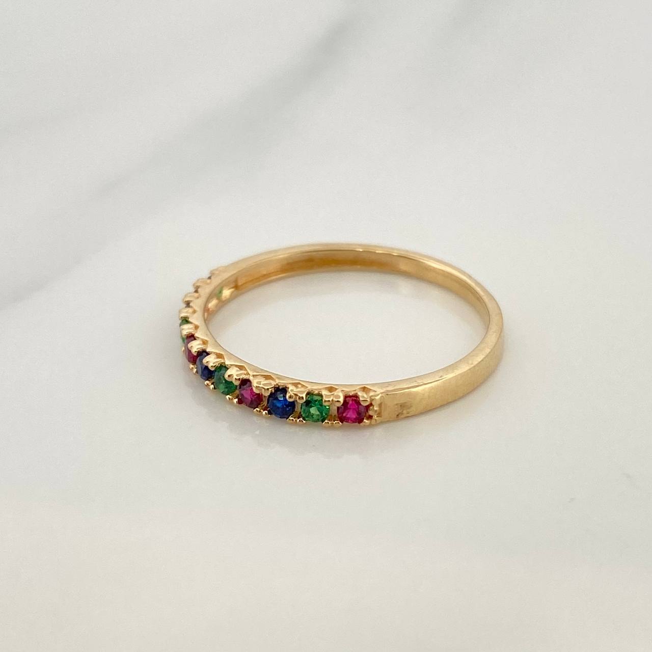 Anillo Churumbela 1.5gr / T7 1/4 / Oro Amarillo 18K &