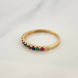 Anillo Churumbela 1.5gr / T7 1/4 / Oro Amarillo 18K &