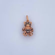 Dije Oso Articulado  2.5gr / 2cm / Oro 18K &