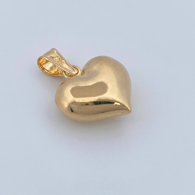 Pendant Heart 1.25gr / 1in / 18K Gold +0$