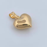 Pendant Heart 1.25gr / 1in / 18K Gold +0$
