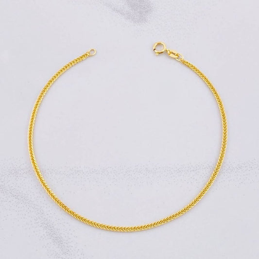 Pulso Franco 1.5g / 7 3/4 in / 1.63mm Oro Amarillo 18K