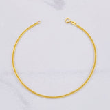 Franco Bracelet 1.5g / 7 3/4 in / 1.63mm Yellow Gold 18K