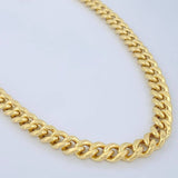 Cadena Cubana 18.95gr / 26 1/4 in / Oro Amarillo +1 14K Italy $