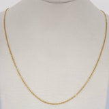 Classic Link Chain 1.05gr / 42cm / Yellow Gold +3 18K $