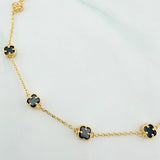 Pulso Trebol Aro Seguido 3.2 g / 8 1/2 in / 4.8 mm Oro Amarillo 18K