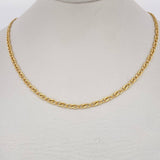 Wheat Chain 4.4gr / 23.9in / 18K Gold +3$