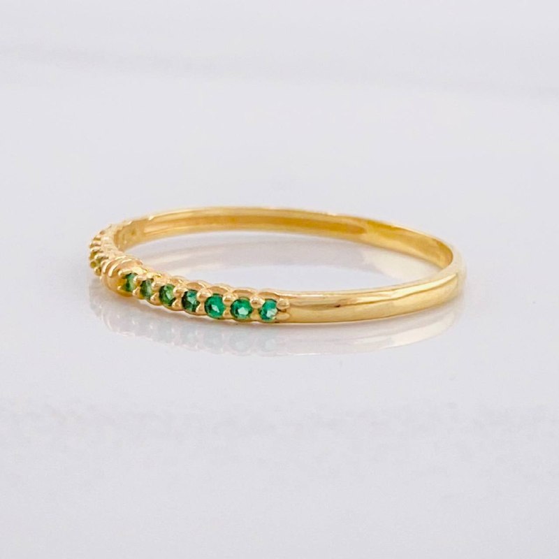 Churumbela Knot Ring 0.75g / T5 3/4 Yellow Gold 18K
