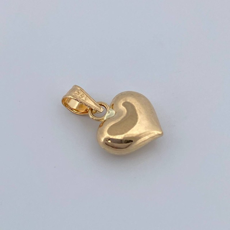 Pendant Heart 0.45gr / 3/4 in / 18K Gold