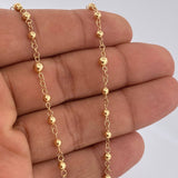 Miraculous Virgin Rosary 6gr / 49.5cm / 18K Yellow Gold &