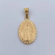 Dije Virgen Milagrosa 1.55gr / 1 1/4 in / Oro Amarillo 18K &