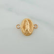 Charm Virgin of Guadalupe 0.6gr / 1/2 in / 18K Yellow Gold %