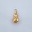 Pendant Money Bag 0.45gr / 3/4 in / 18K Yellow Gold &