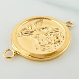Herraje San Miguel Arcangel 1.35 g / 1 in Oro Amarillo 18K