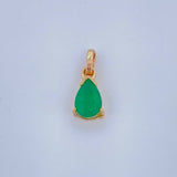 Pendant Claw 0.7gr / 1/2 in / 18K Yellow Gold &