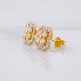 Topos Trebol 2.8g / in / 9.79mm Oro Amarillo 18K
