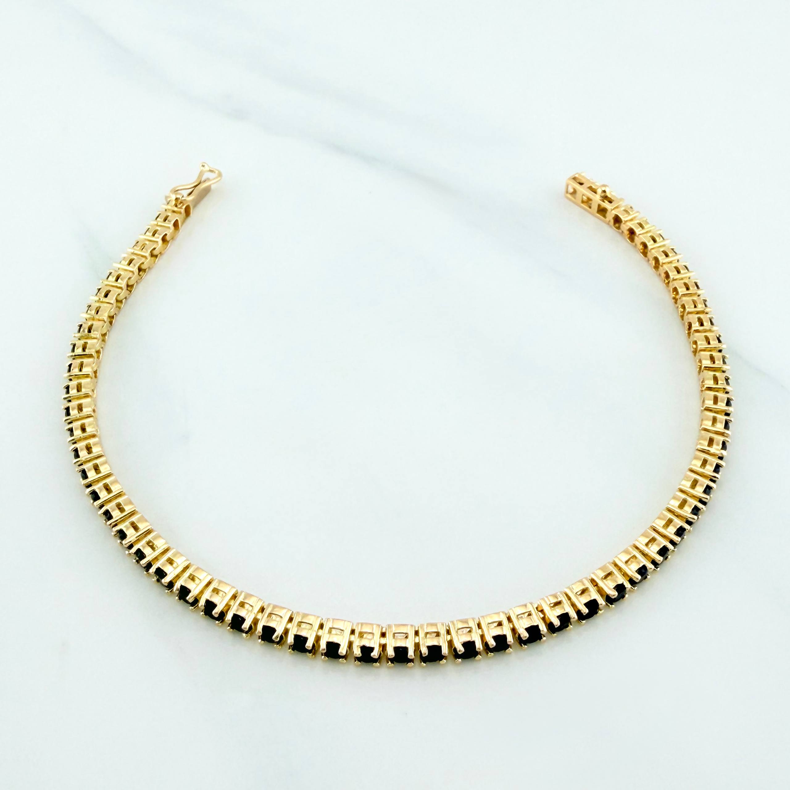 Pulso Tennis 10.8 g / 7 3/4 in / 2.8 mm Oro Amarillo 18K