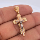 Miraculous Pendant From Buga 4.3gr / 1 1/2 in / Three 18K Gold $