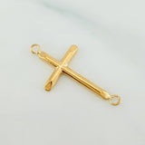 Charm Cross 0.8 g / 1 1/4 in 18K Yellow Gold