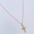 Venetian Chain and Pendant Set + Christ Cross 1.4gr / 18K Gold $