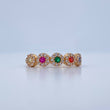 Anillo Churumbela Tupido 2gr / T7 3/4 / Oro Amarillo 18K &