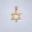 Star of David Pendant 1.6gr / 1.3in / 18K Gold $