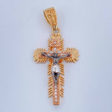 Miraculous Pendant From Buga 4.3gr / 1 1/2 in / Three 18K Gold $