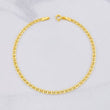 Flat Mariner Bracelet 1.25g / 7 1/2 in / 2.7mm Yellow Gold 18K