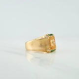 Square Ring 5.9 g / T10 Yellow Gold 18K