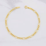 Pulso Fígaro 1.5g / 7 1/2 in / 3.55mm Oro Amarillo 18K