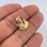 Charm Christ Face 3gr / 2.7cm / 18K Gold &