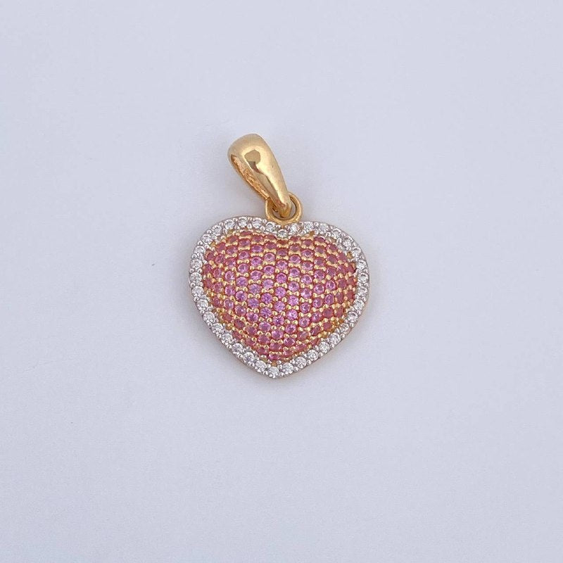 Pendant Heart 2.15gr / 2.2cm (0.9in) / 18K Gold &