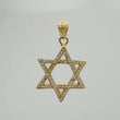 Dije Estrella De David 1.75 g / 1 in Oro Amarillo 18K