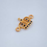 Herraje Corona 0.65gr / 1/2 in / Oro Amarillo 18K &