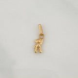 Dije Oso Manito Arriba 0.2gr / 1/2 in / Oro Amarillo 18K &